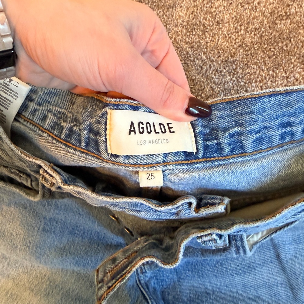AGOLDE Criss Cross Jeans | Eternal - Picture 5 of 6